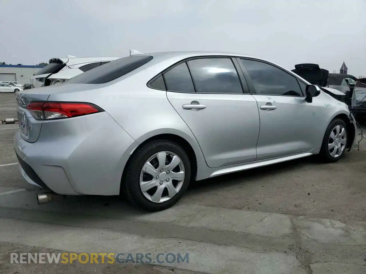 3 Photograph of a damaged car 5YFEPRAE1LP071203 TOYOTA COROLLA 2020