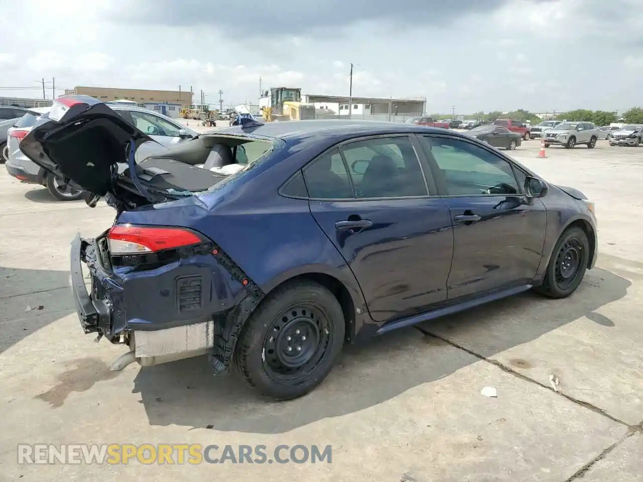 3 Photograph of a damaged car 5YFEPRAE1LP079608 TOYOTA COROLLA 2020