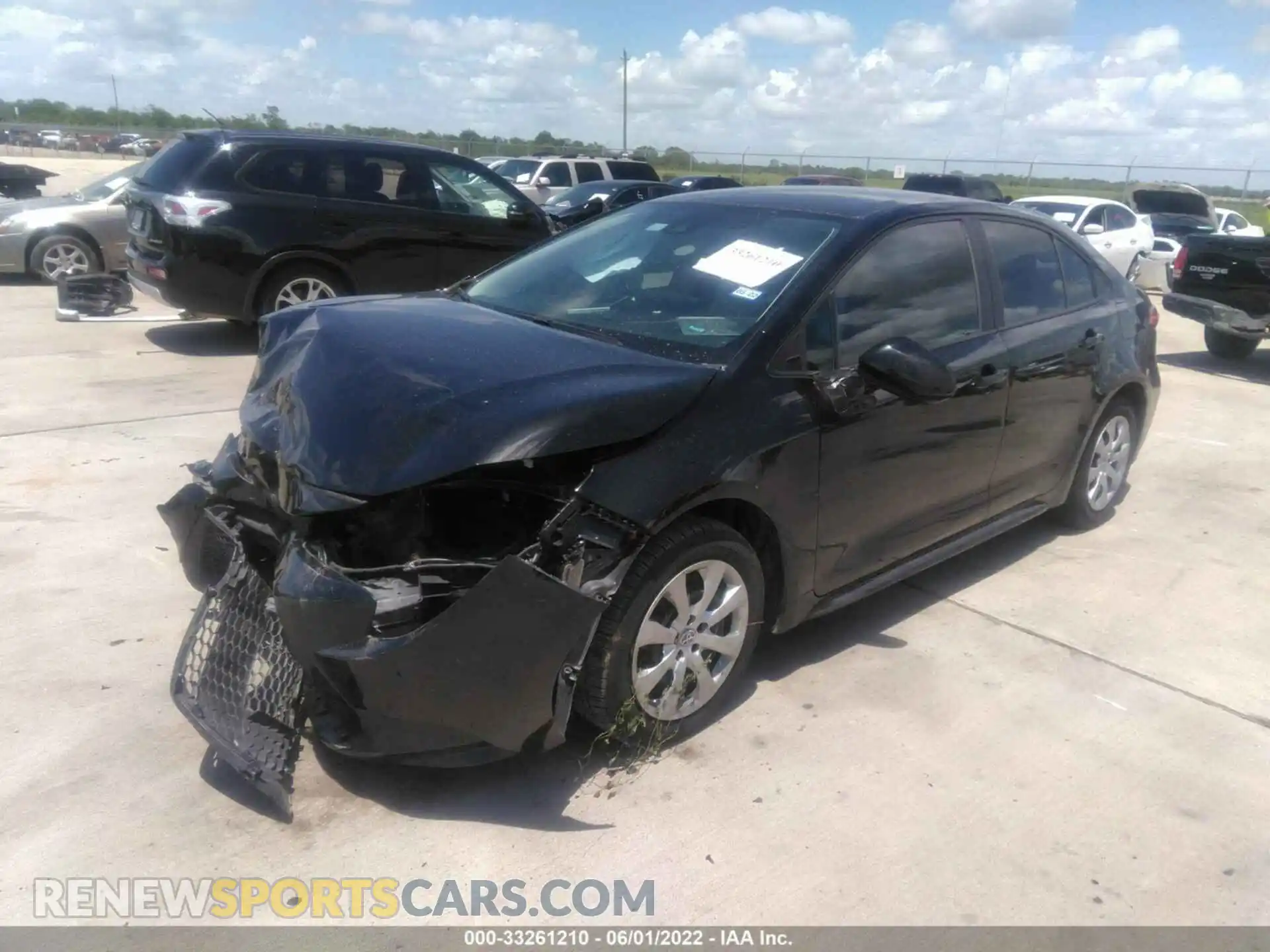 2 Photograph of a damaged car 5YFEPRAE1LP080614 TOYOTA COROLLA 2020