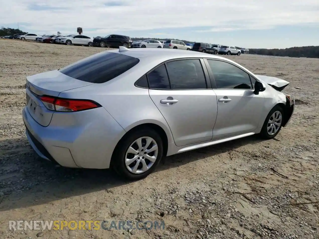 3 Photograph of a damaged car 5YFEPRAE1LP085781 TOYOTA COROLLA 2020