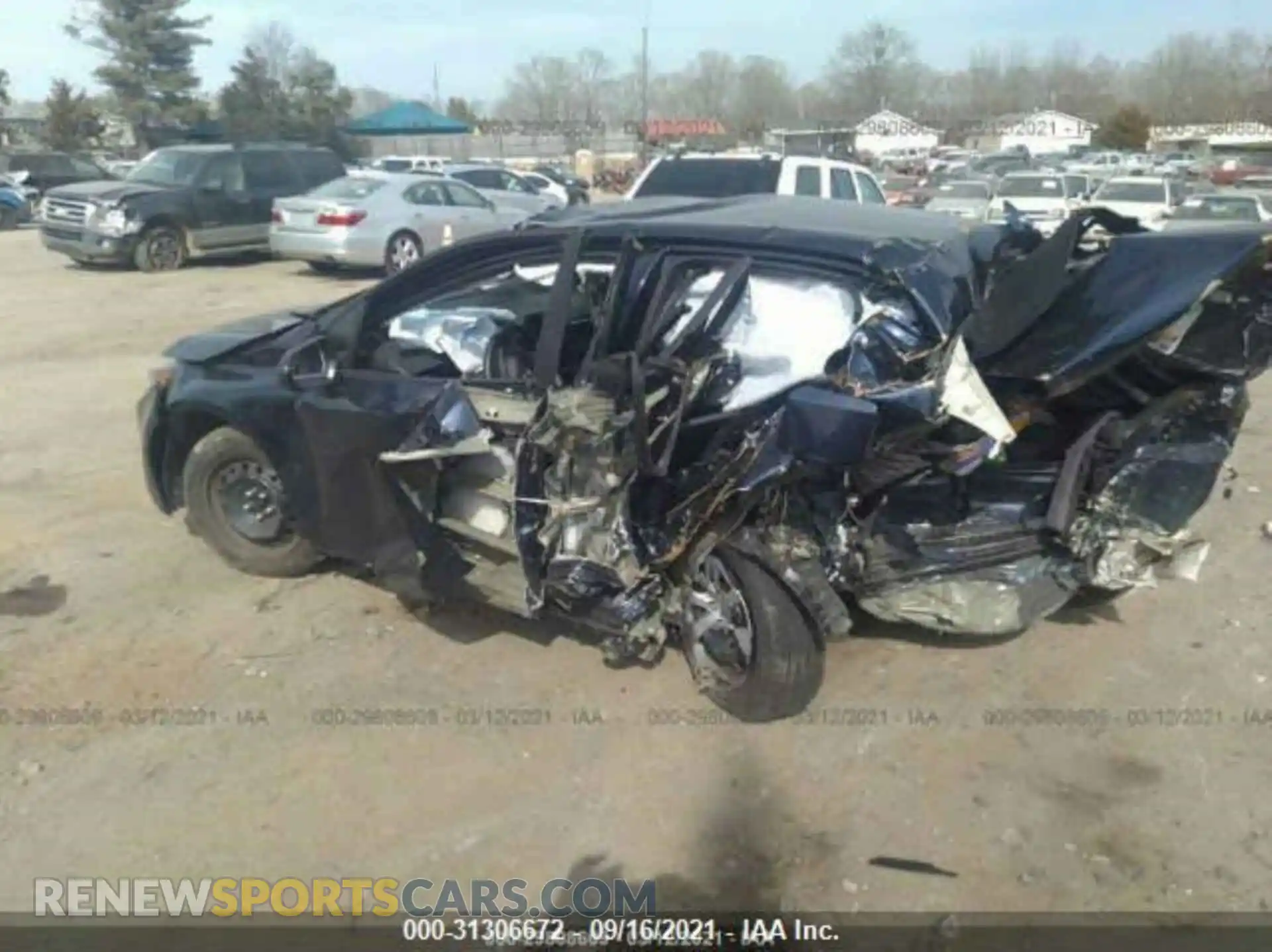 3 Photograph of a damaged car 5YFEPRAE1LP086249 TOYOTA COROLLA 2020