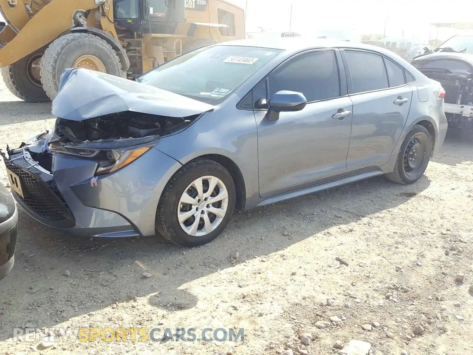 2 Photograph of a damaged car 5YFEPRAE1LP093136 TOYOTA COROLLA 2020