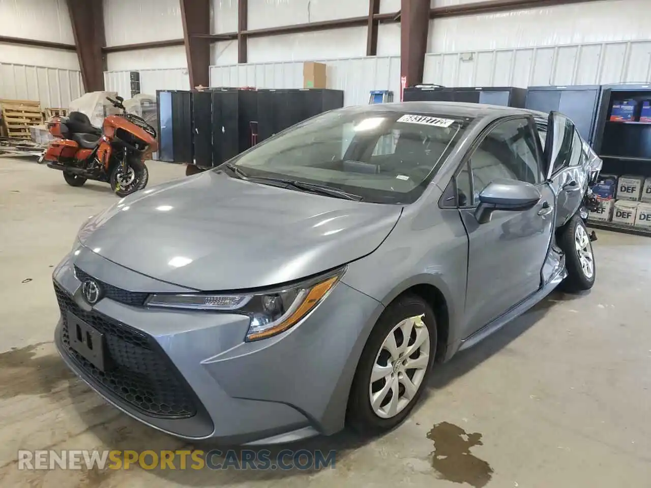 1 Photograph of a damaged car 5YFEPRAE1LP094285 TOYOTA COROLLA 2020