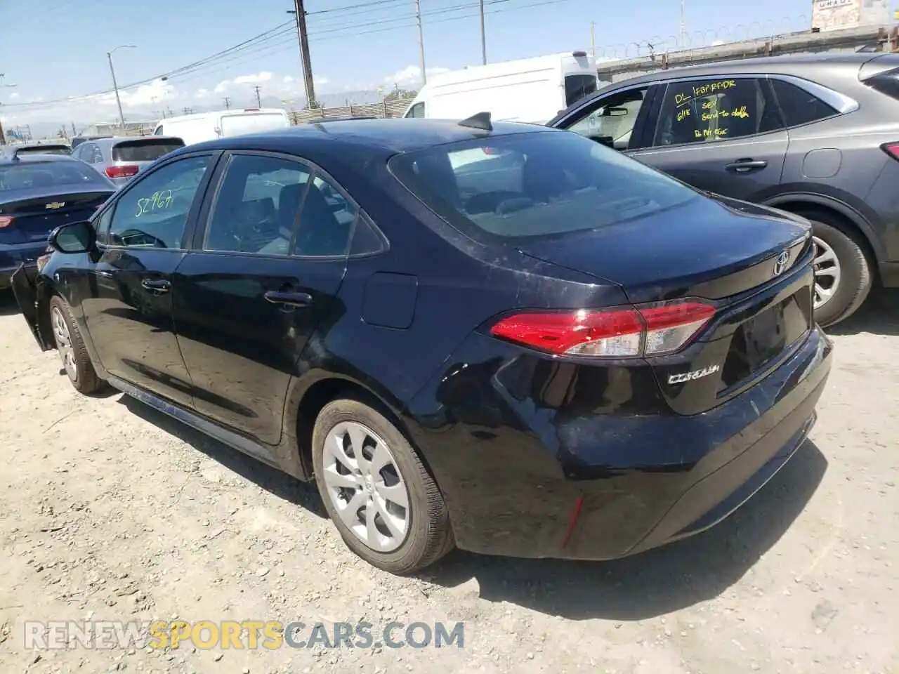 3 Photograph of a damaged car 5YFEPRAE1LP097543 TOYOTA COROLLA 2020
