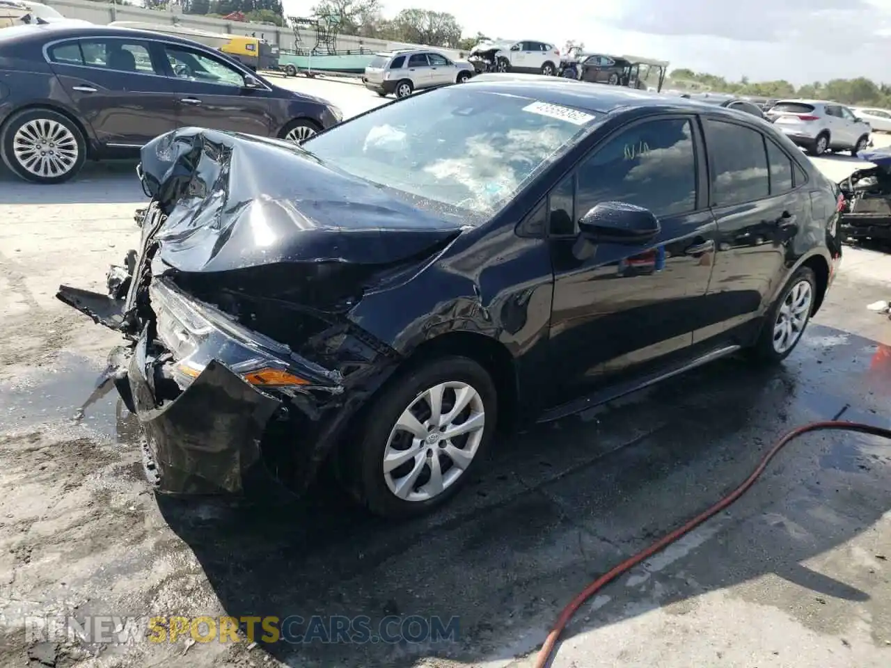 2 Photograph of a damaged car 5YFEPRAE1LP097817 TOYOTA COROLLA 2020