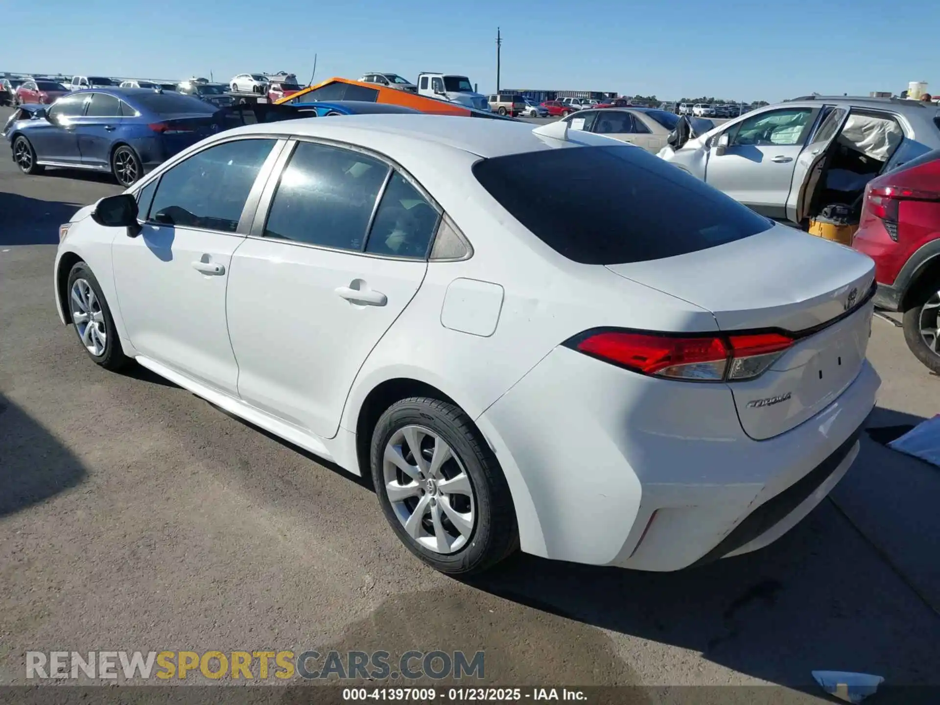 3 Photograph of a damaged car 5YFEPRAE1LP099714 TOYOTA COROLLA 2020