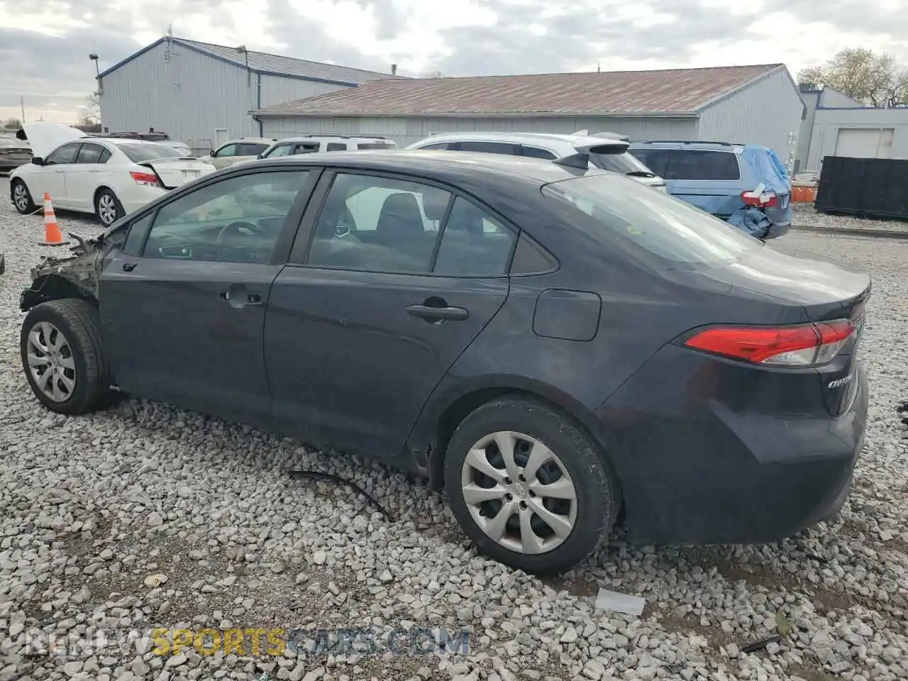 2 Photograph of a damaged car 5YFEPRAE1LP100537 TOYOTA COROLLA 2020