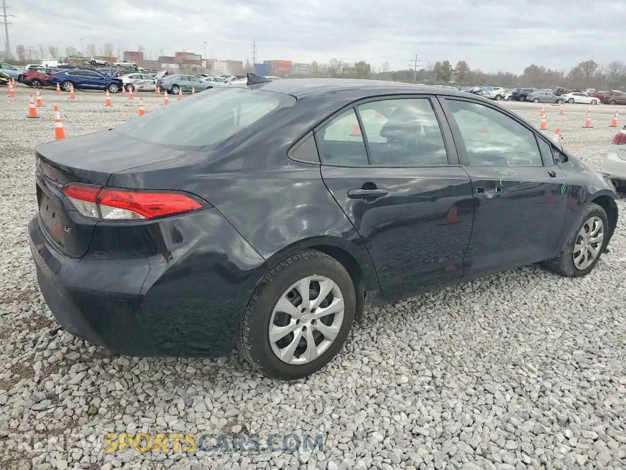 3 Photograph of a damaged car 5YFEPRAE1LP100537 TOYOTA COROLLA 2020