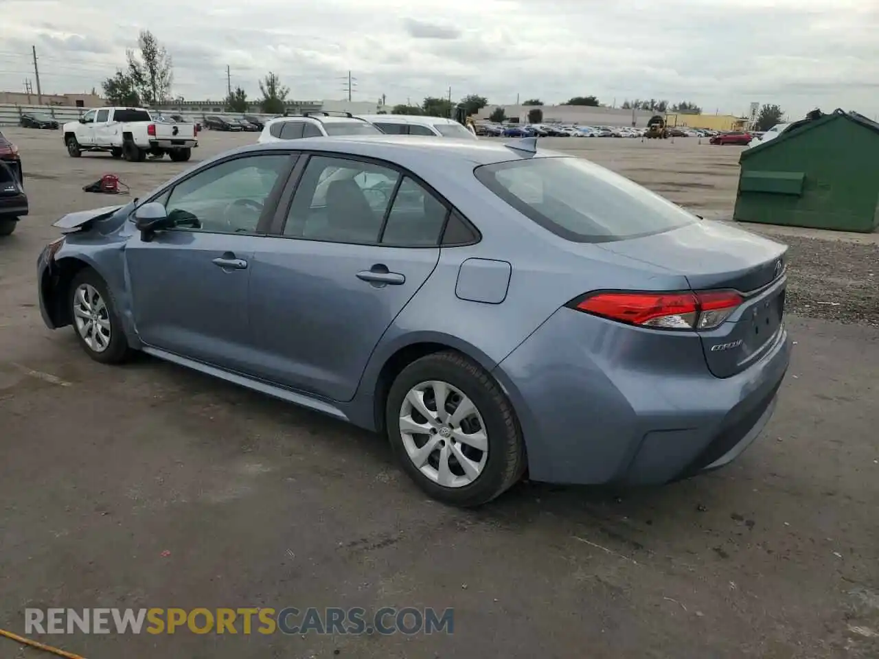 2 Photograph of a damaged car 5YFEPRAE1LP101428 TOYOTA COROLLA 2020