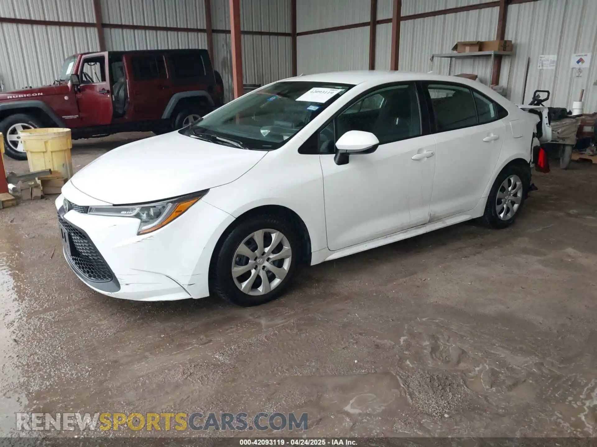 2 Photograph of a damaged car 5YFEPRAE1LP101610 TOYOTA COROLLA 2020
