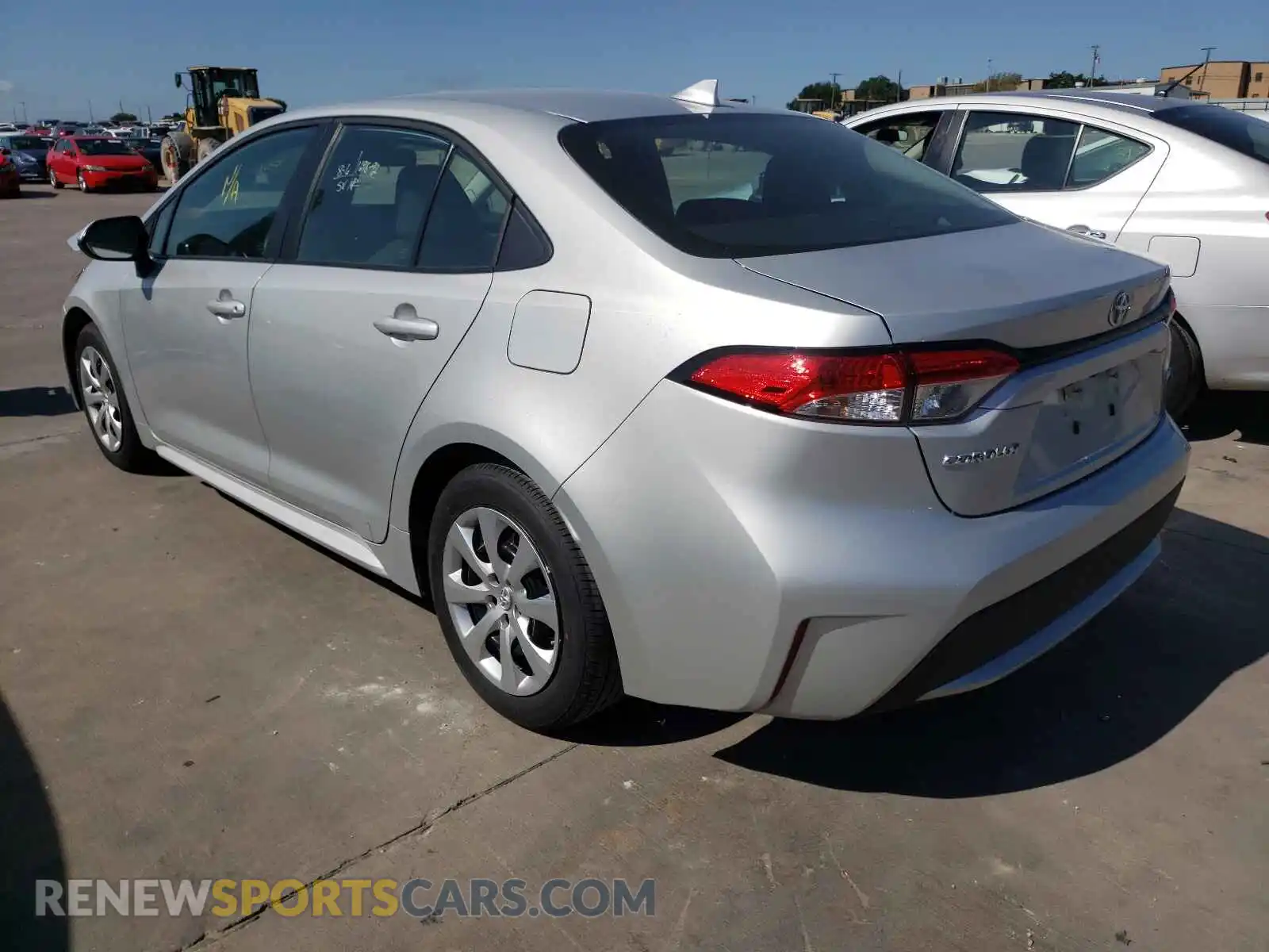 3 Photograph of a damaged car 5YFEPRAE1LP117306 TOYOTA COROLLA 2020
