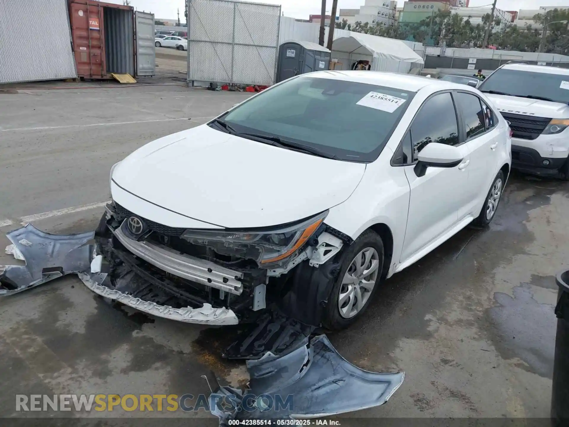 2 Фотография поврежденного автомобиля 5YFEPRAE1LP118424 TOYOTA COROLLA 2020