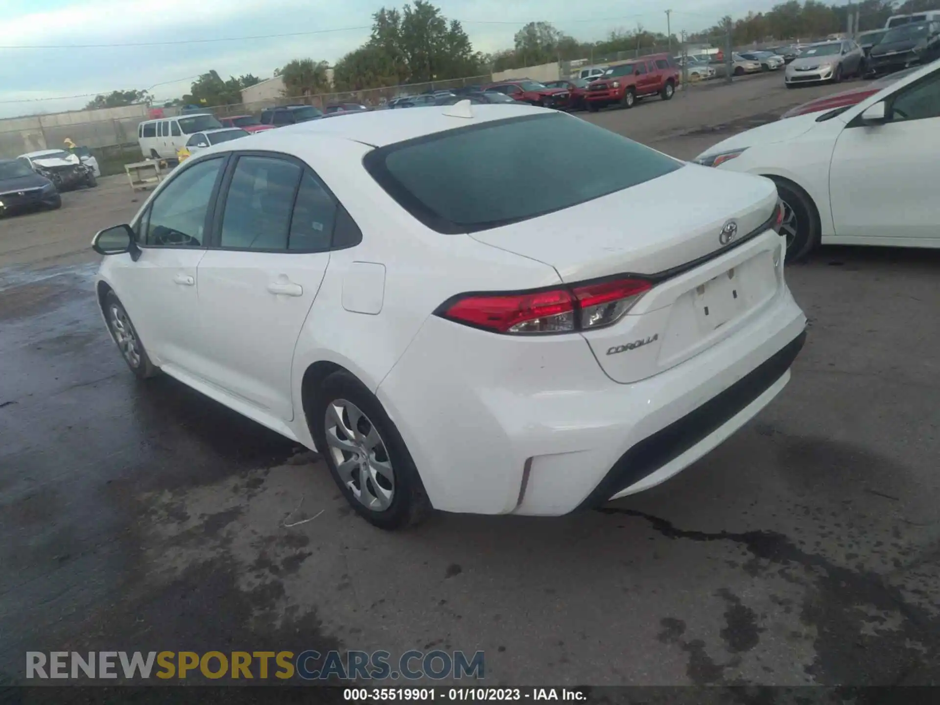 3 Photograph of a damaged car 5YFEPRAE1LP122697 TOYOTA COROLLA 2020