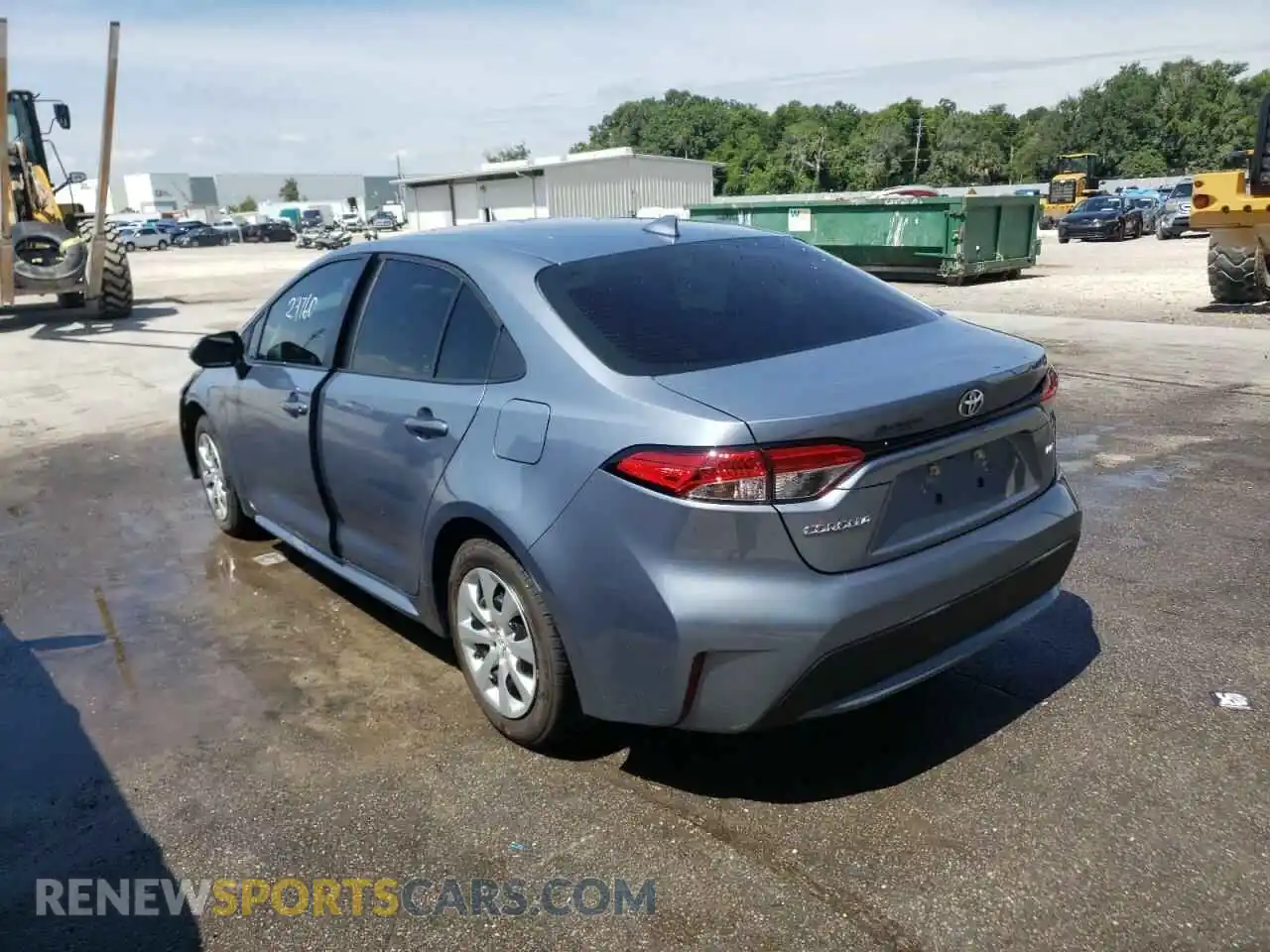 3 Photograph of a damaged car 5YFEPRAE1LP125339 TOYOTA COROLLA 2020