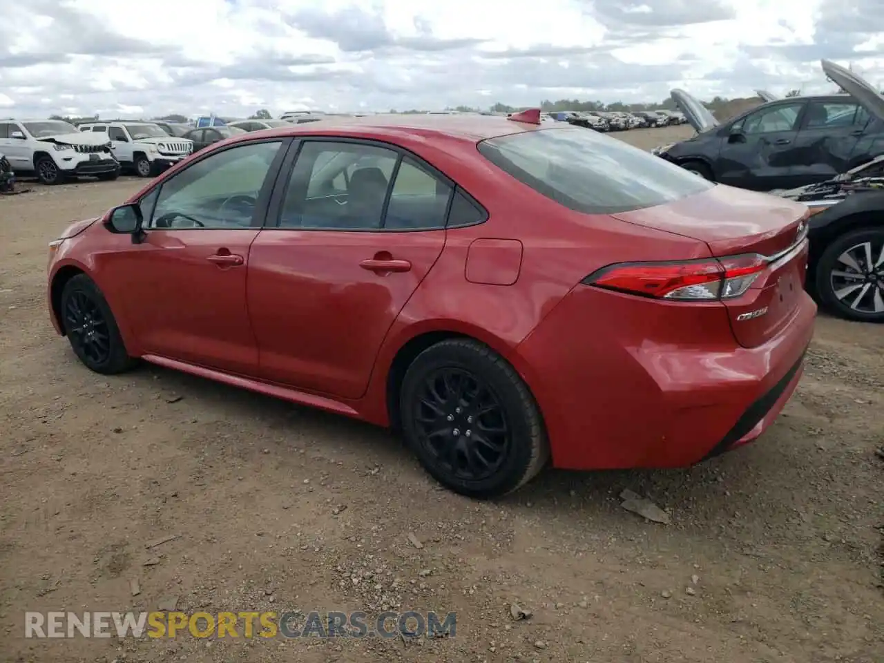 2 Photograph of a damaged car 5YFEPRAE1LP125342 TOYOTA COROLLA 2020