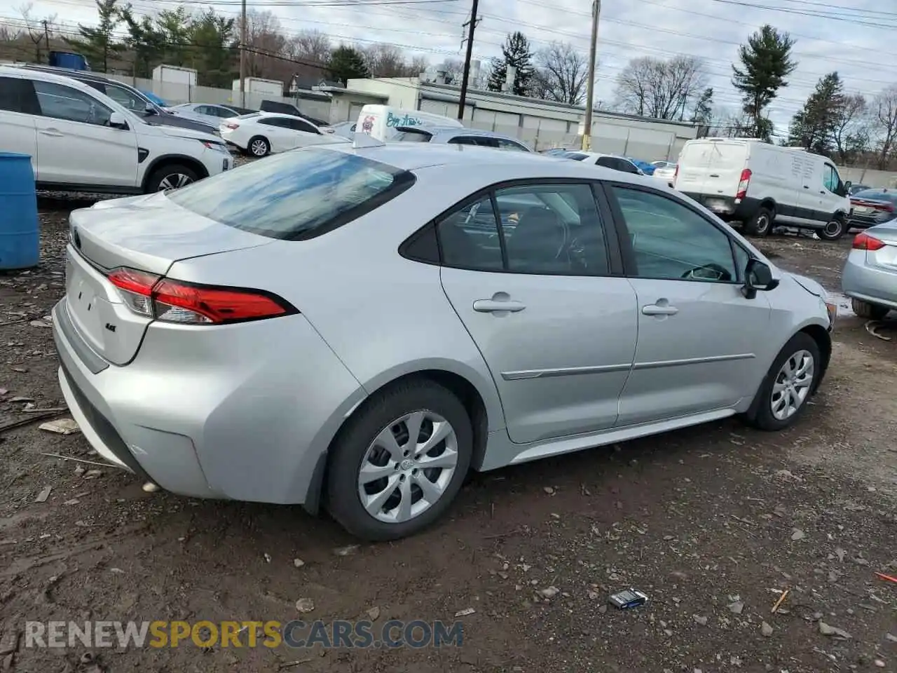 3 Photograph of a damaged car 5YFEPRAE1LP143744 TOYOTA COROLLA 2020