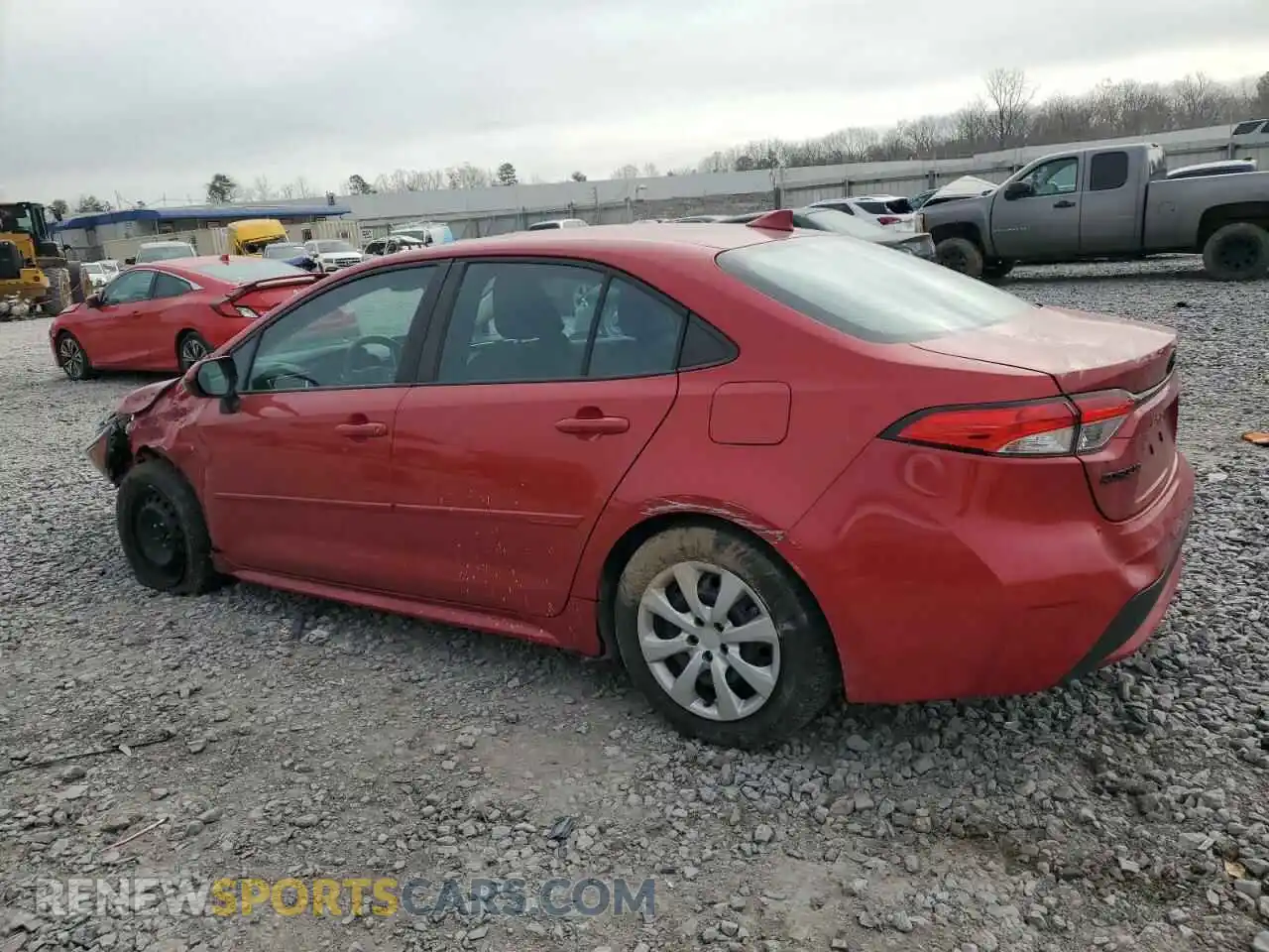 2 Photograph of a damaged car 5YFEPRAE1LP144635 TOYOTA COROLLA 2020