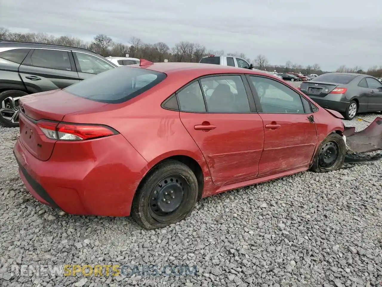 3 Photograph of a damaged car 5YFEPRAE1LP144635 TOYOTA COROLLA 2020