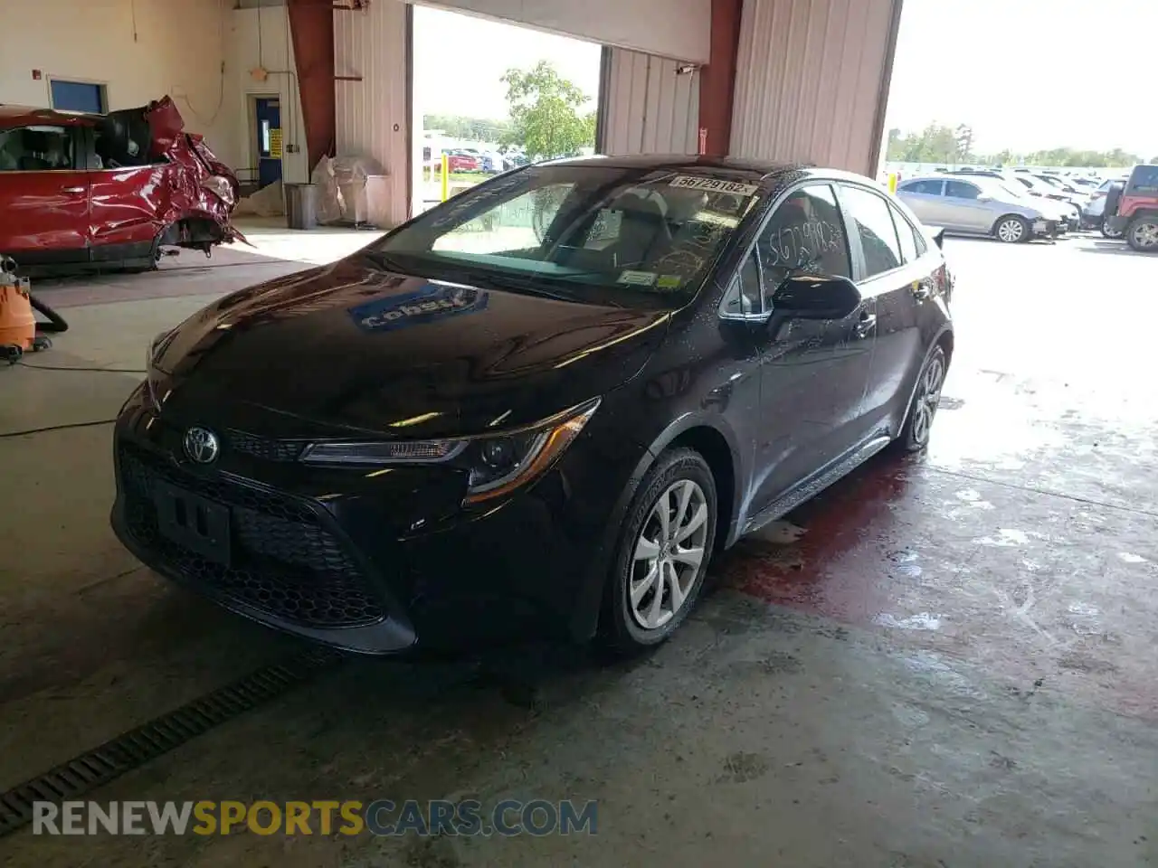2 Photograph of a damaged car 5YFEPRAE2LP006599 TOYOTA COROLLA 2020