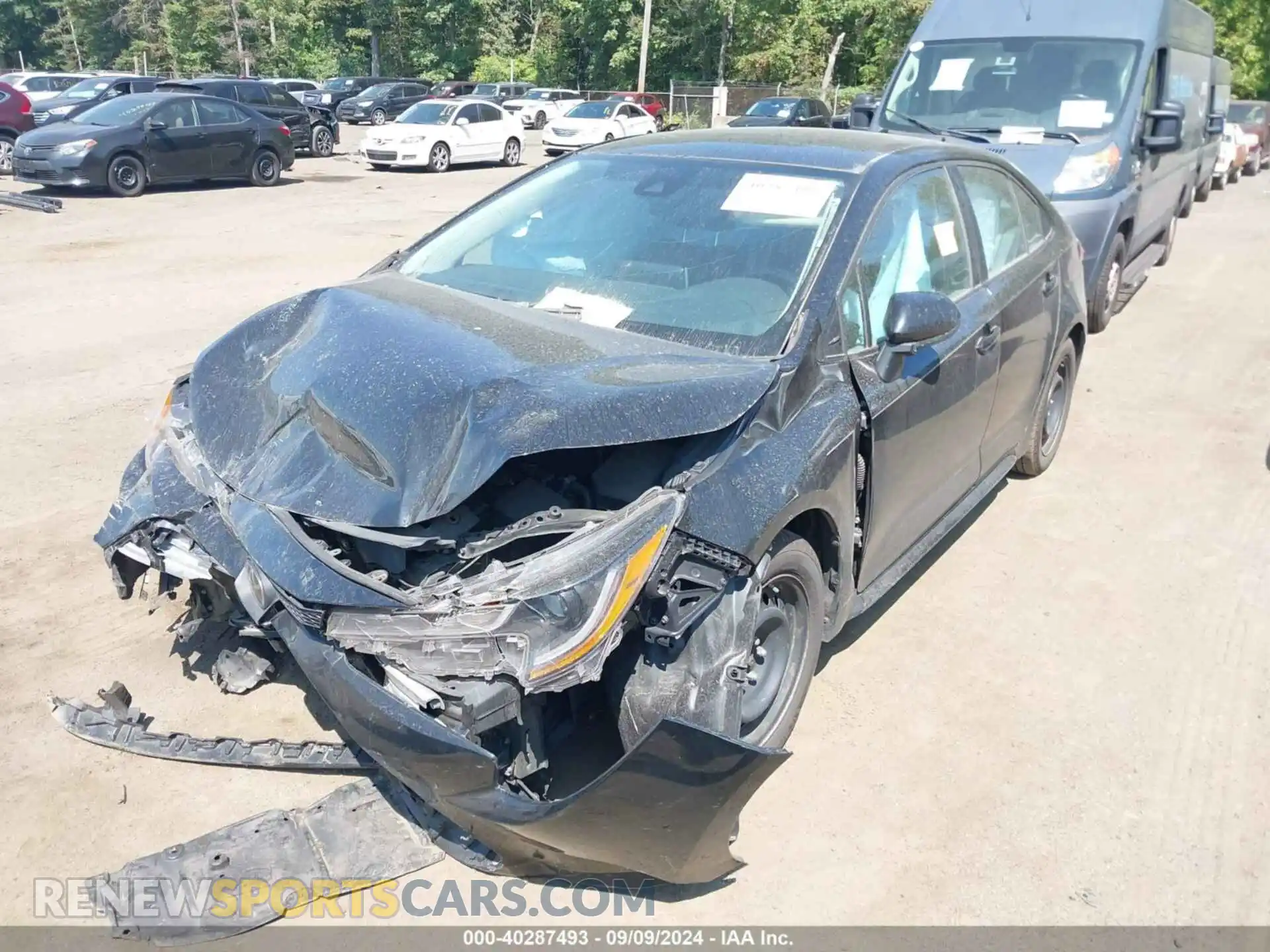 2 Photograph of a damaged car 5YFEPRAE2LP011270 TOYOTA COROLLA 2020
