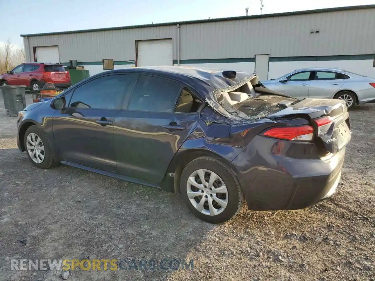 2 Photograph of a damaged car 5YFEPRAE2LP033429 TOYOTA COROLLA 2020