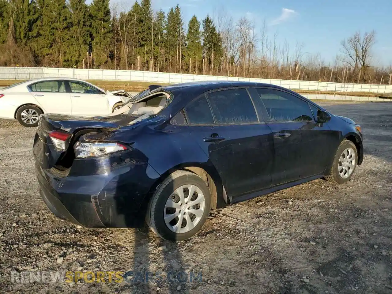 3 Photograph of a damaged car 5YFEPRAE2LP033429 TOYOTA COROLLA 2020