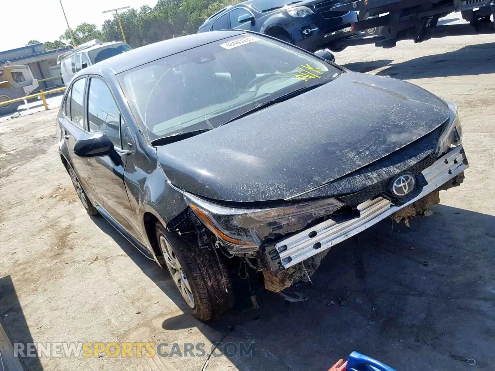 1 Photograph of a damaged car 5YFEPRAE2LP038422 TOYOTA COROLLA 2020