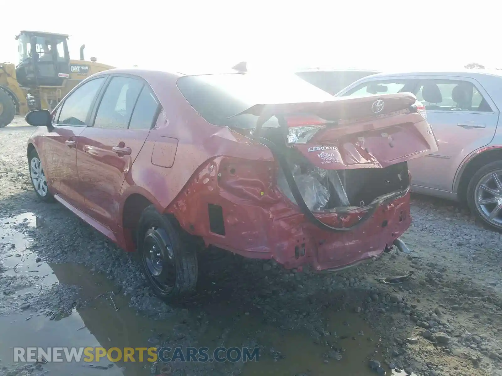 3 Photograph of a damaged car 5YFEPRAE2LP039828 TOYOTA COROLLA 2020