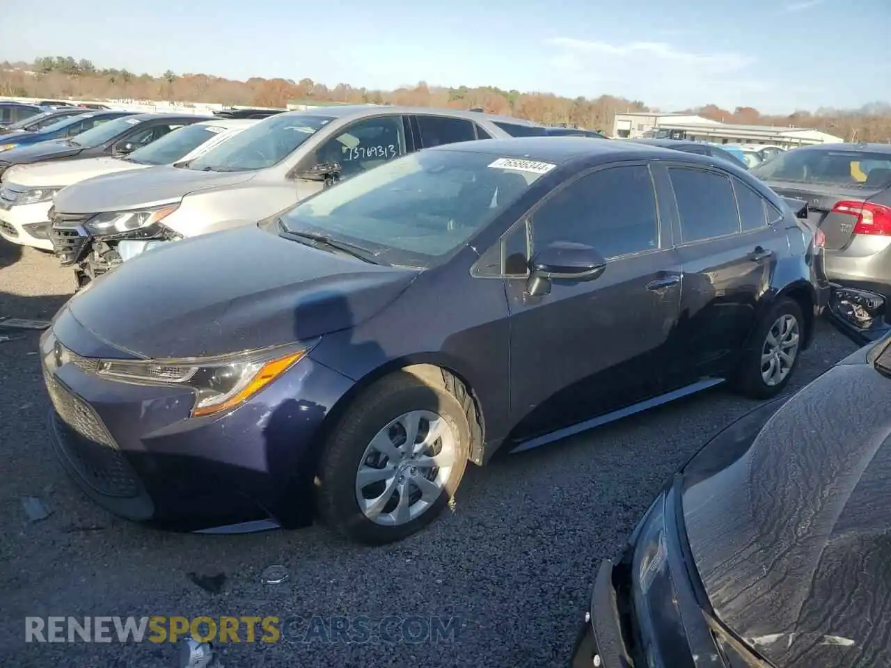 1 Photograph of a damaged car 5YFEPRAE2LP059674 TOYOTA COROLLA 2020