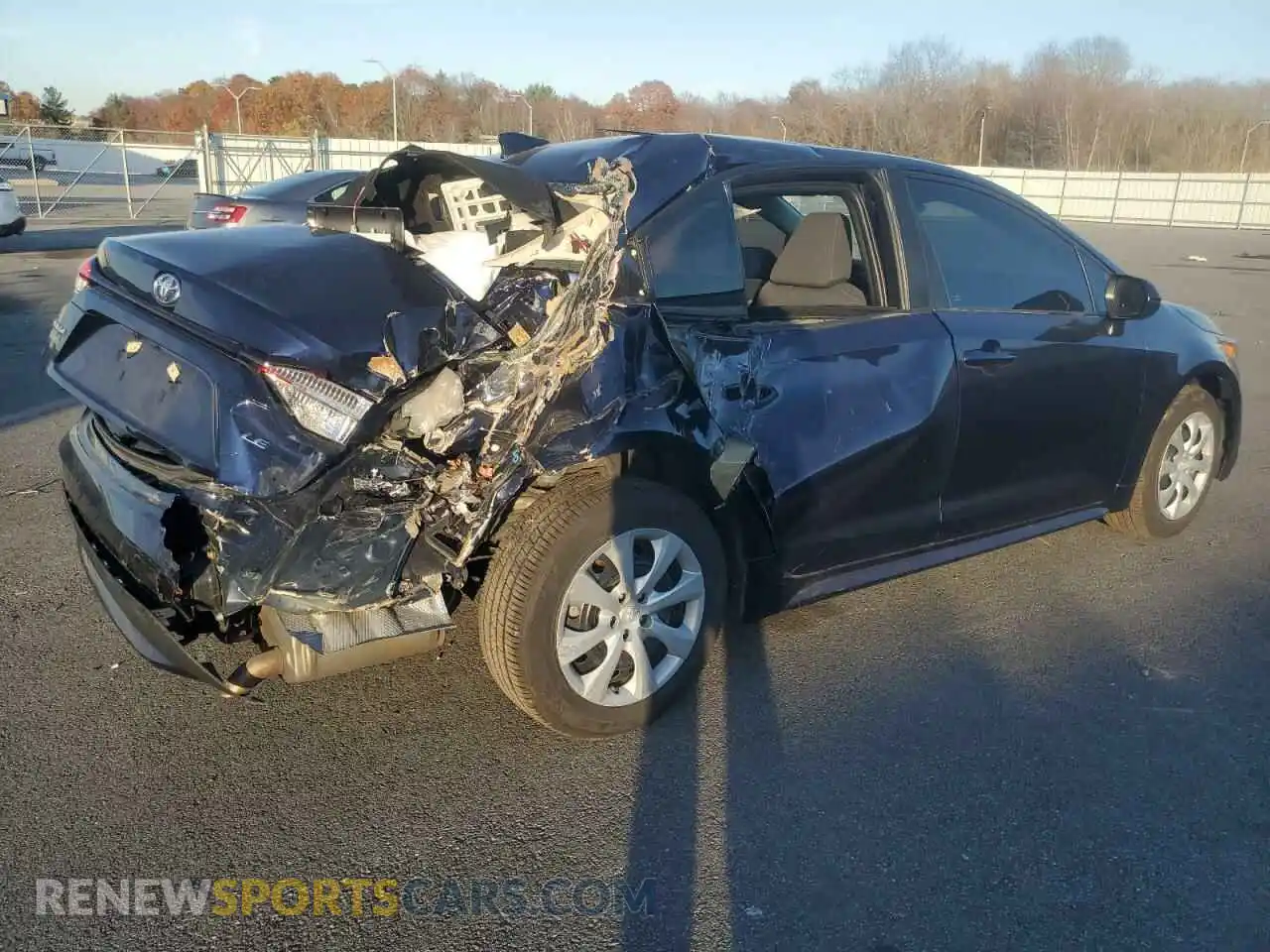 3 Photograph of a damaged car 5YFEPRAE2LP059674 TOYOTA COROLLA 2020
