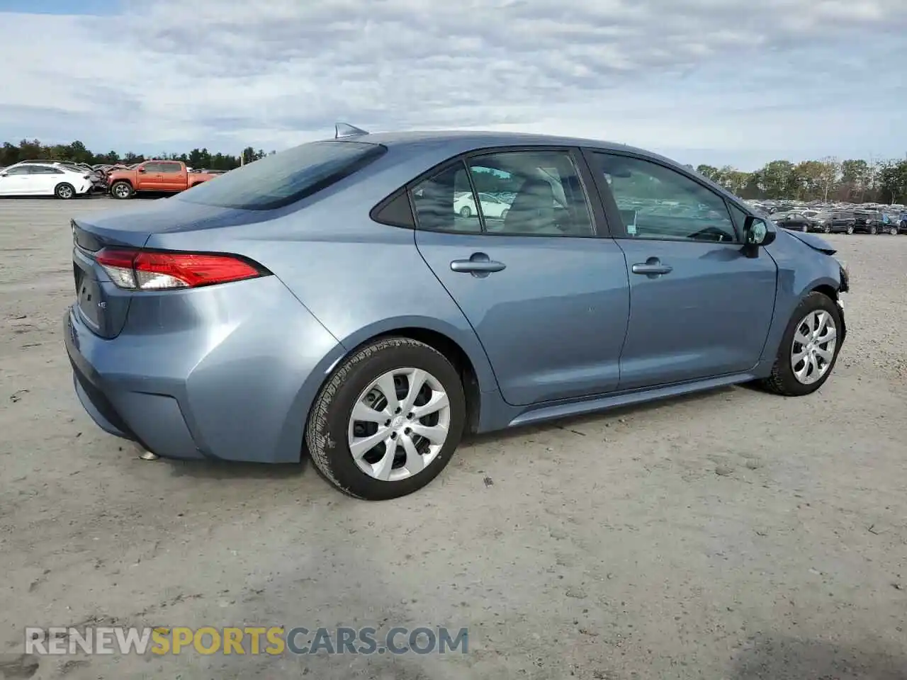3 Photograph of a damaged car 5YFEPRAE2LP061764 TOYOTA COROLLA 2020