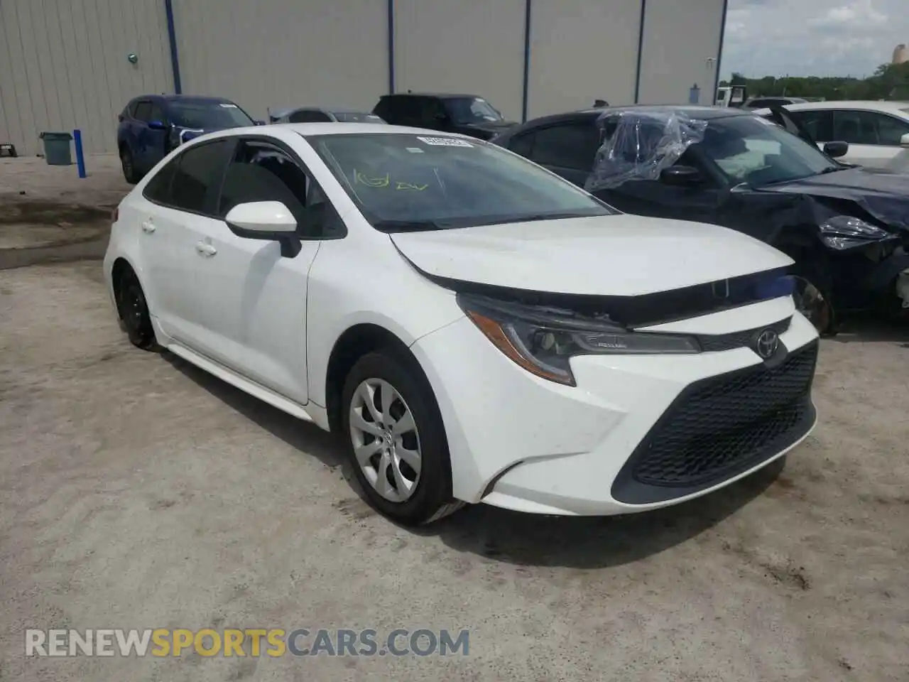 1 Photograph of a damaged car 5YFEPRAE2LP067354 TOYOTA COROLLA 2020