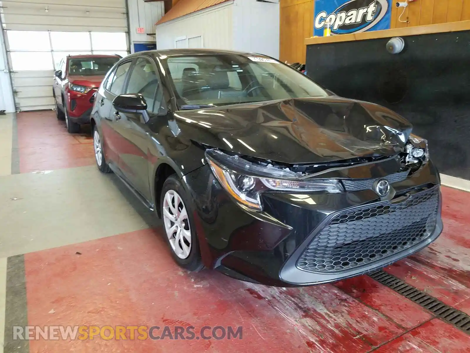 1 Photograph of a damaged car 5YFEPRAE2LP068407 TOYOTA COROLLA 2020