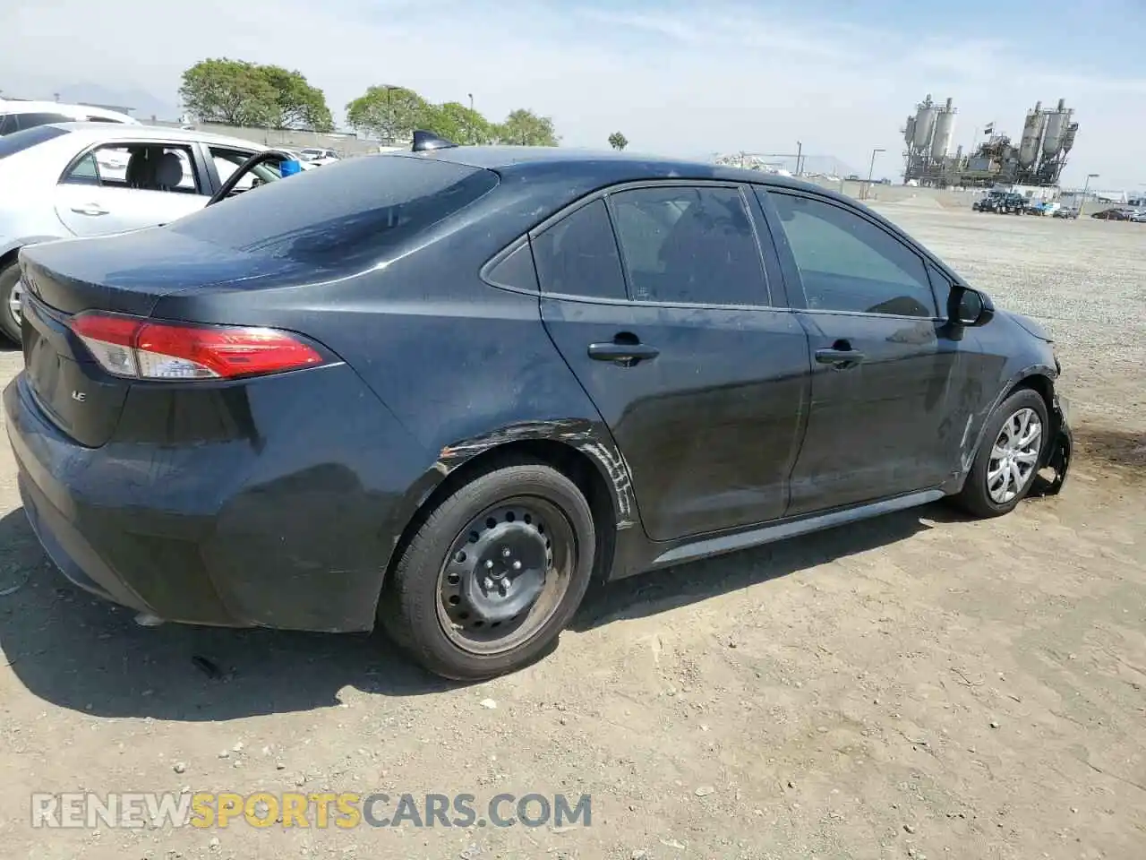 3 Photograph of a damaged car 5YFEPRAE2LP076149 TOYOTA COROLLA 2020
