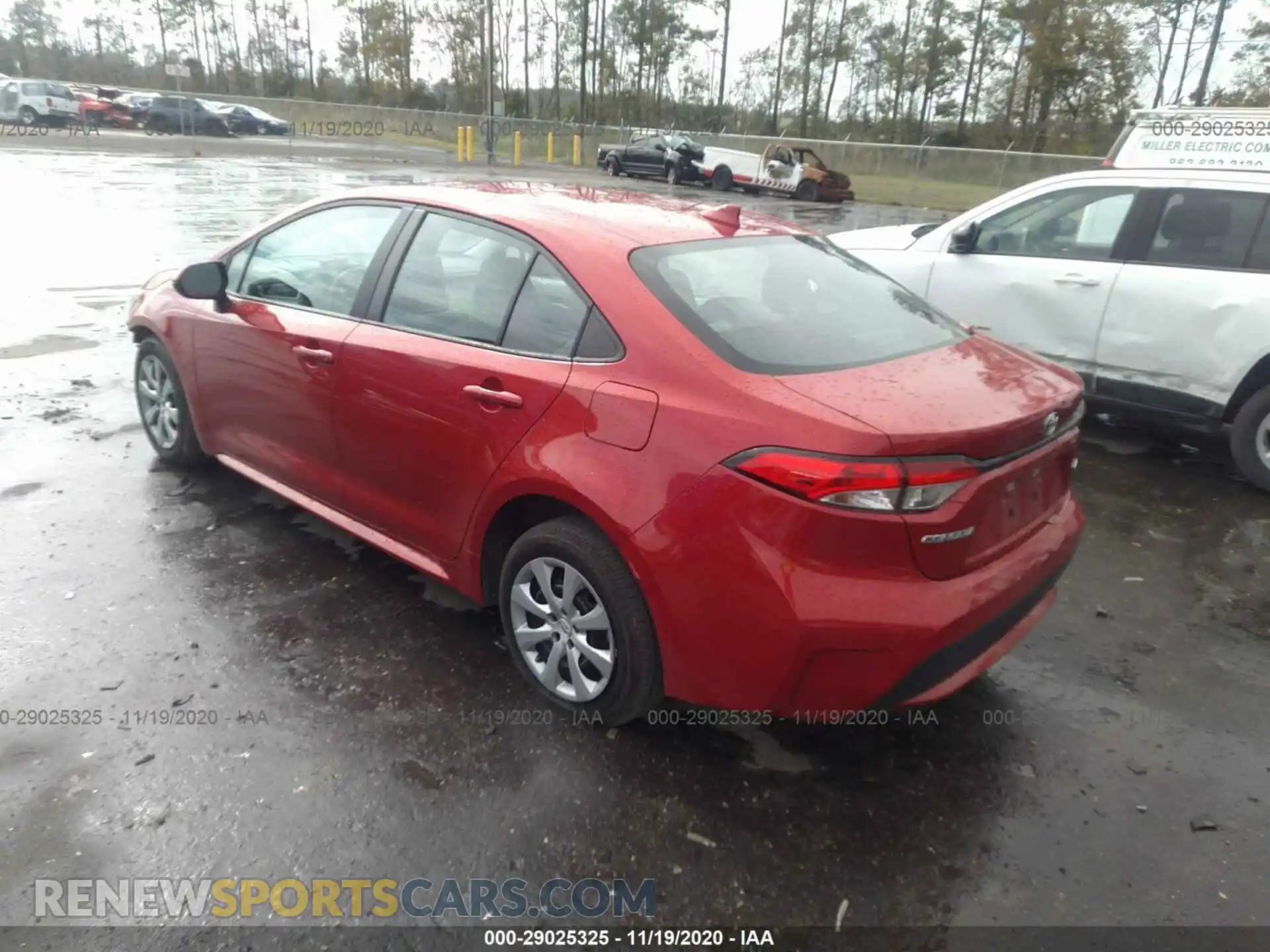3 Photograph of a damaged car 5YFEPRAE2LP080265 TOYOTA COROLLA 2020
