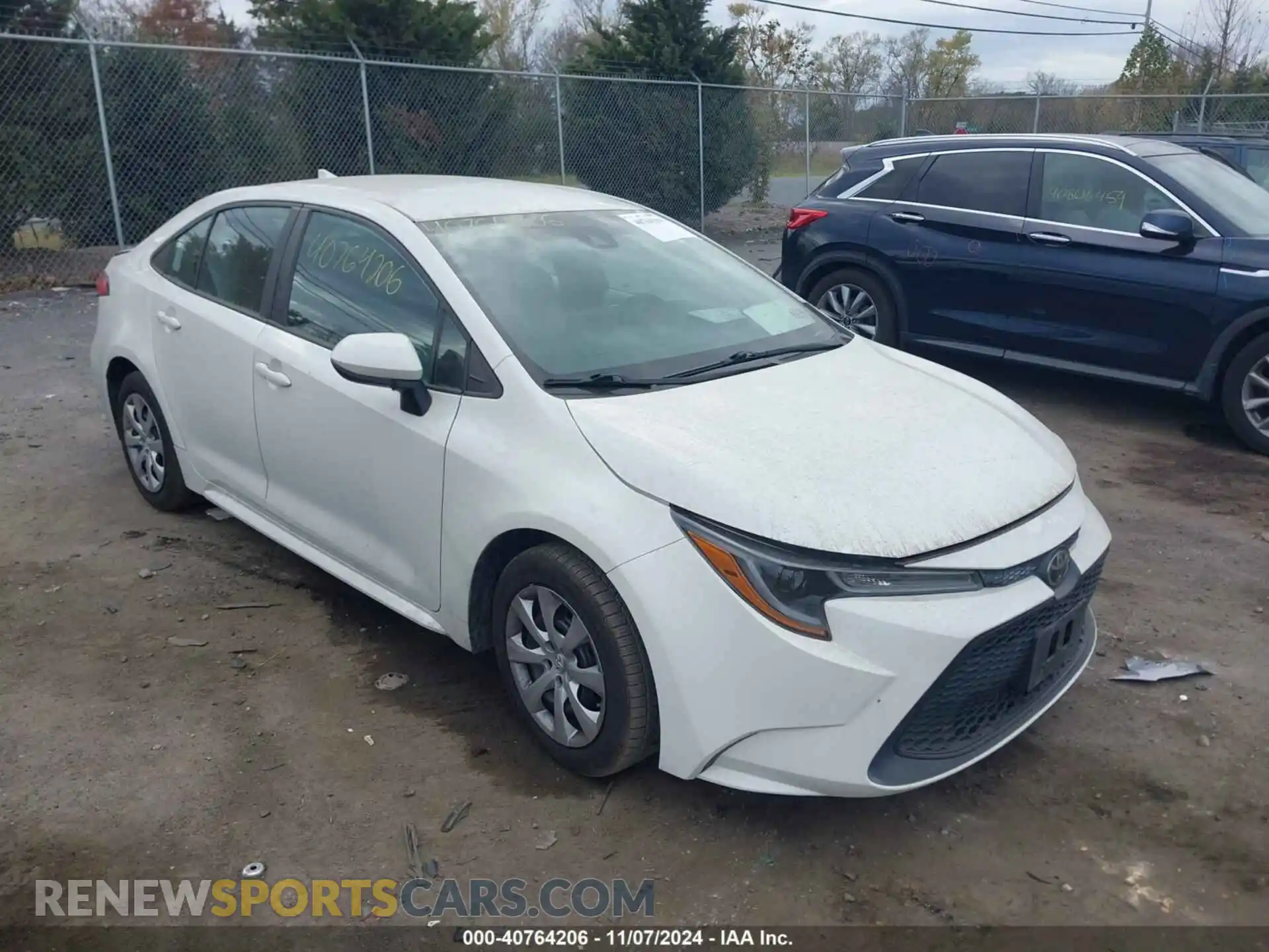 1 Photograph of a damaged car 5YFEPRAE2LP082775 TOYOTA COROLLA 2020