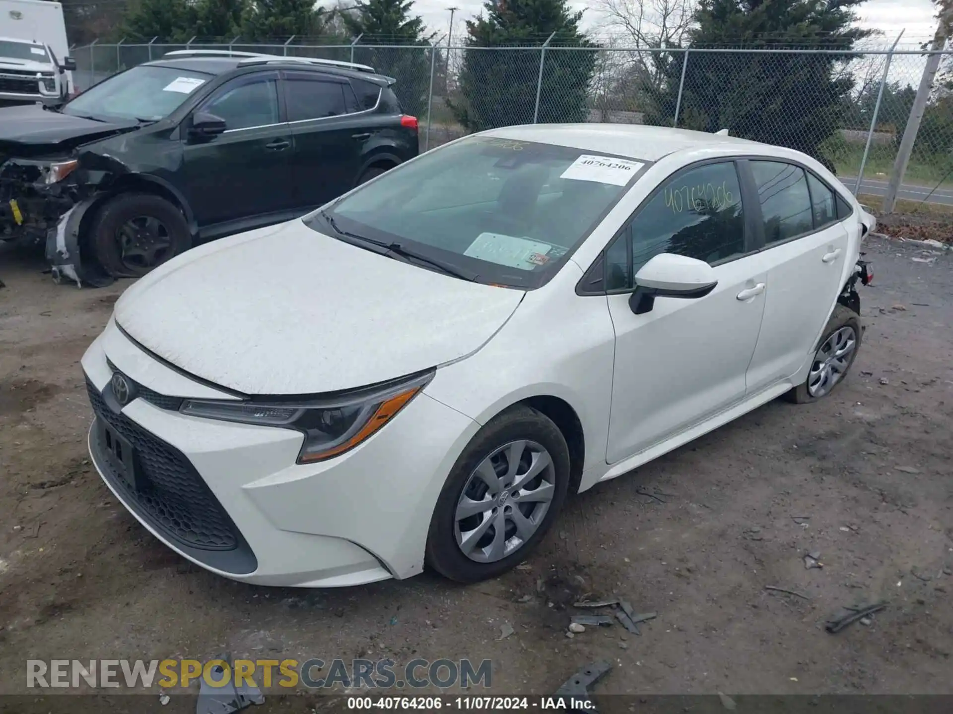 2 Photograph of a damaged car 5YFEPRAE2LP082775 TOYOTA COROLLA 2020