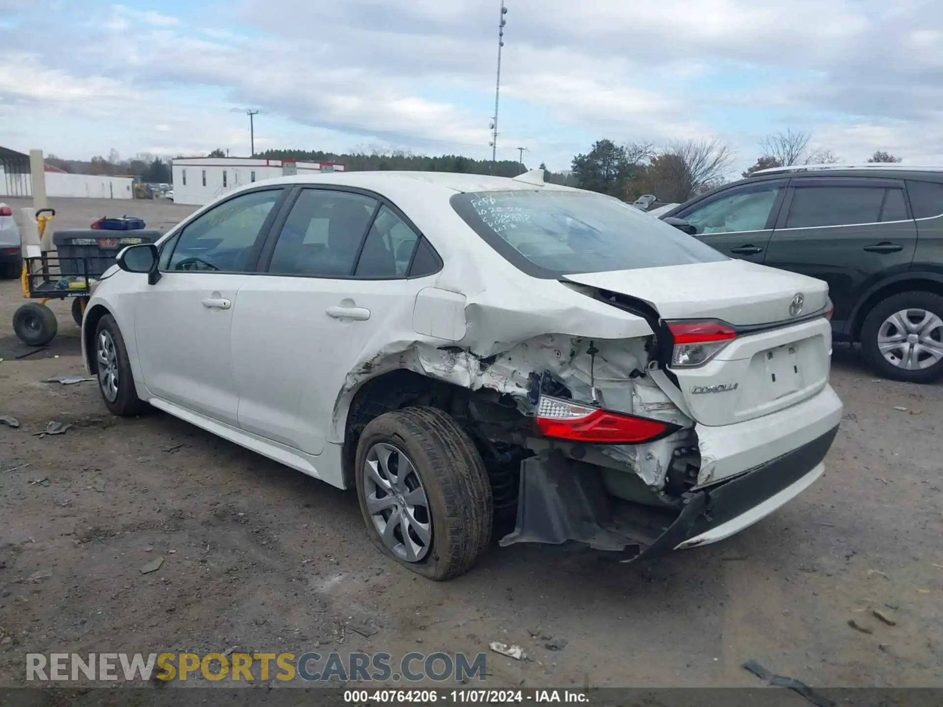 3 Photograph of a damaged car 5YFEPRAE2LP082775 TOYOTA COROLLA 2020