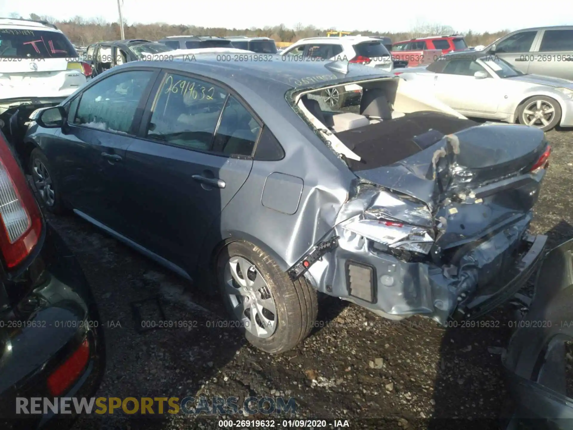 3 Photograph of a damaged car 5YFEPRAE2LP086101 TOYOTA COROLLA 2020