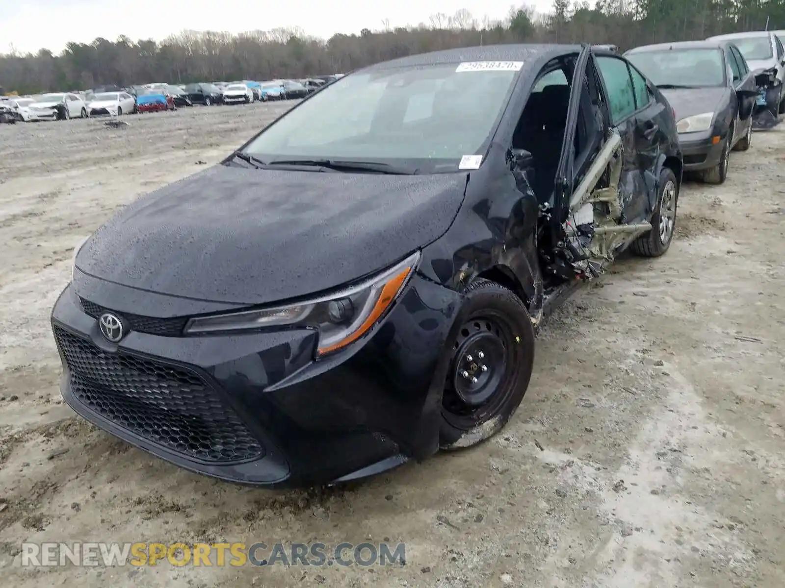 2 Photograph of a damaged car 5YFEPRAE2LP087510 TOYOTA COROLLA 2020