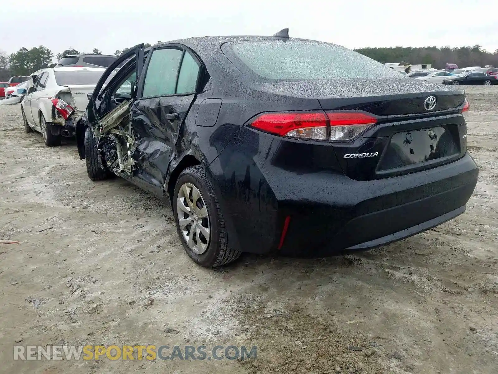 3 Photograph of a damaged car 5YFEPRAE2LP087510 TOYOTA COROLLA 2020