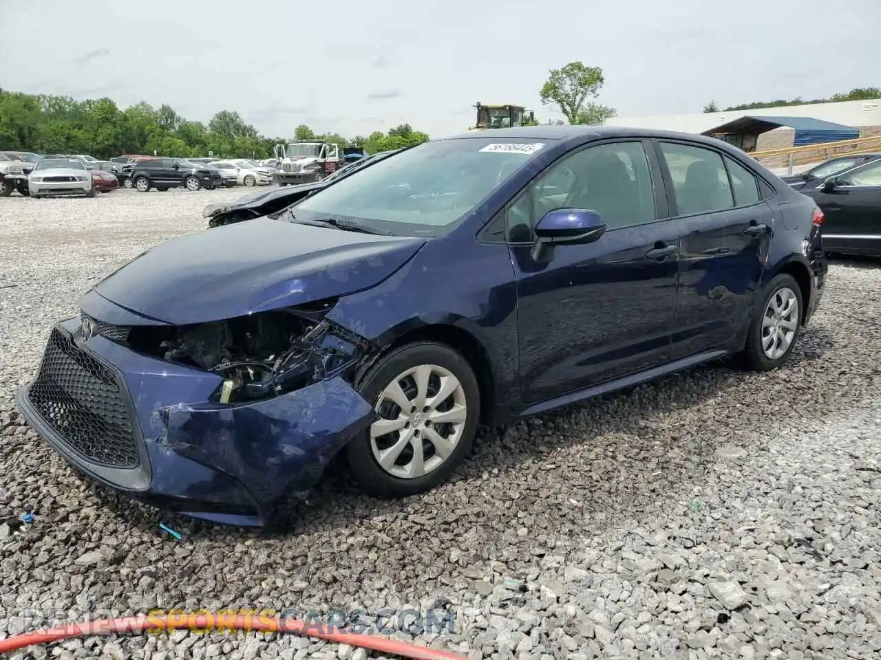 1 fotografías del automóvil dañado 5YFEPRAE2LP088317 TOYOTA COROLLA 2020