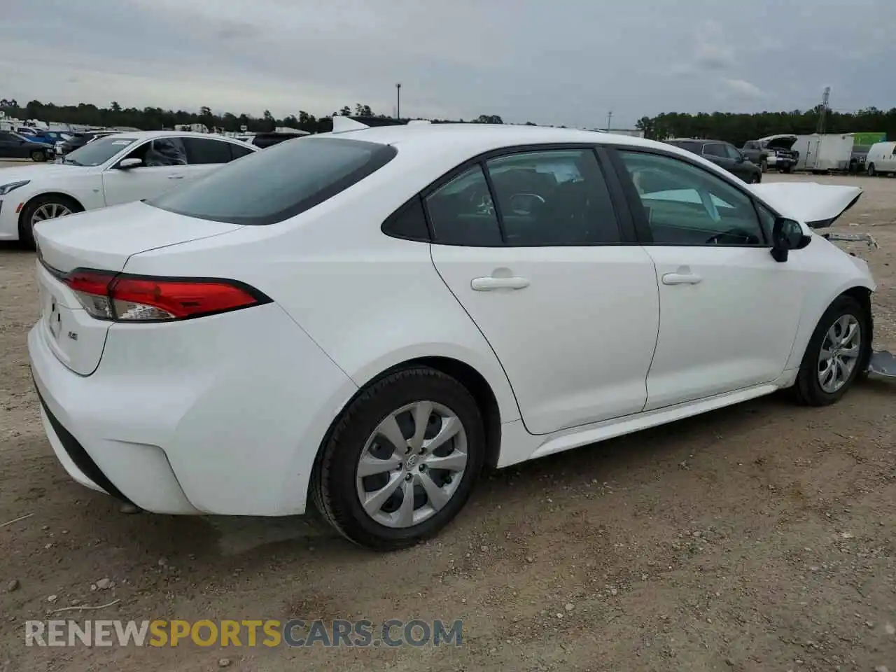 3 Photograph of a damaged car 5YFEPRAE2LP091718 TOYOTA COROLLA 2020