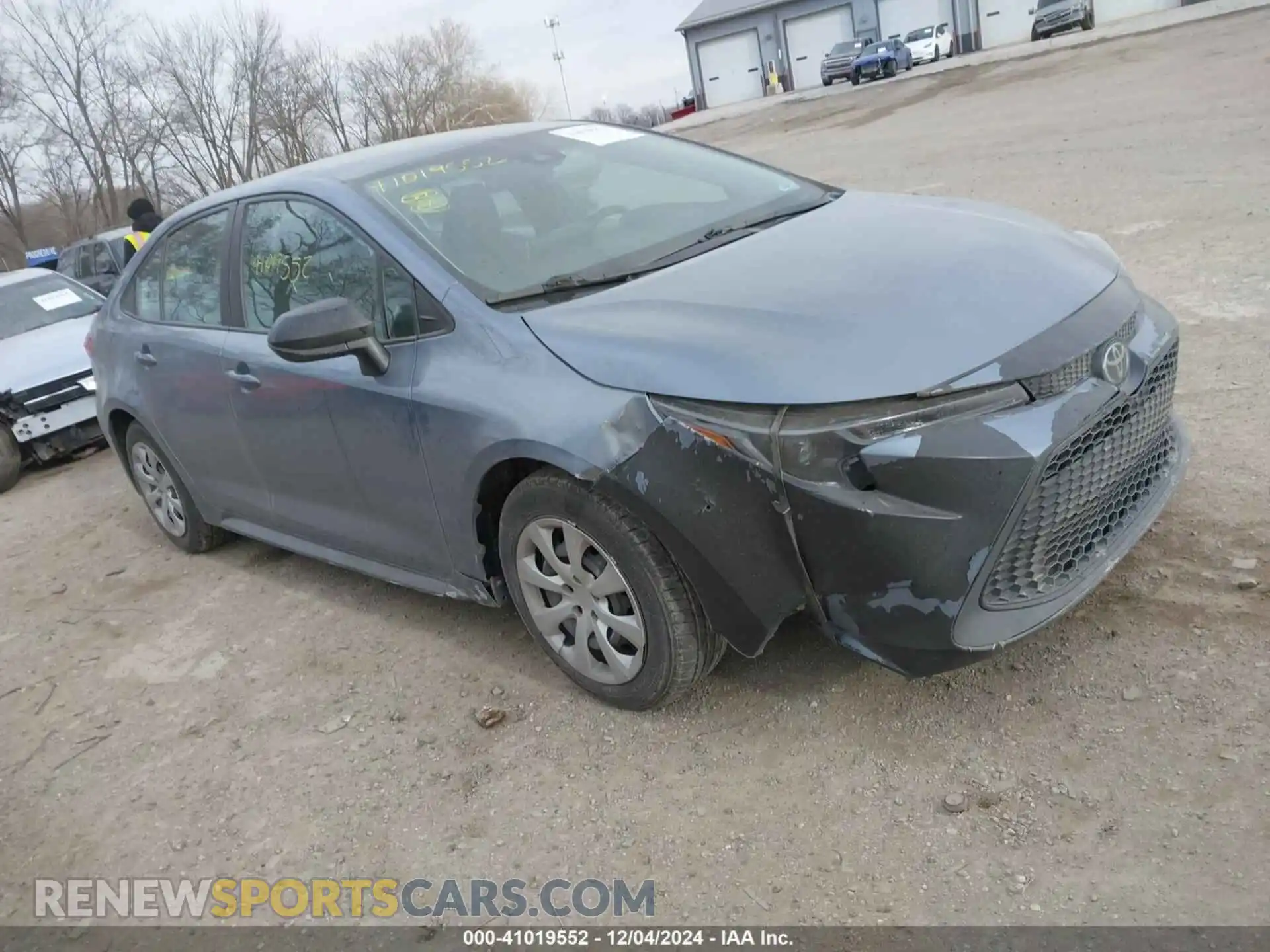 1 Photograph of a damaged car 5YFEPRAE2LP092870 TOYOTA COROLLA 2020
