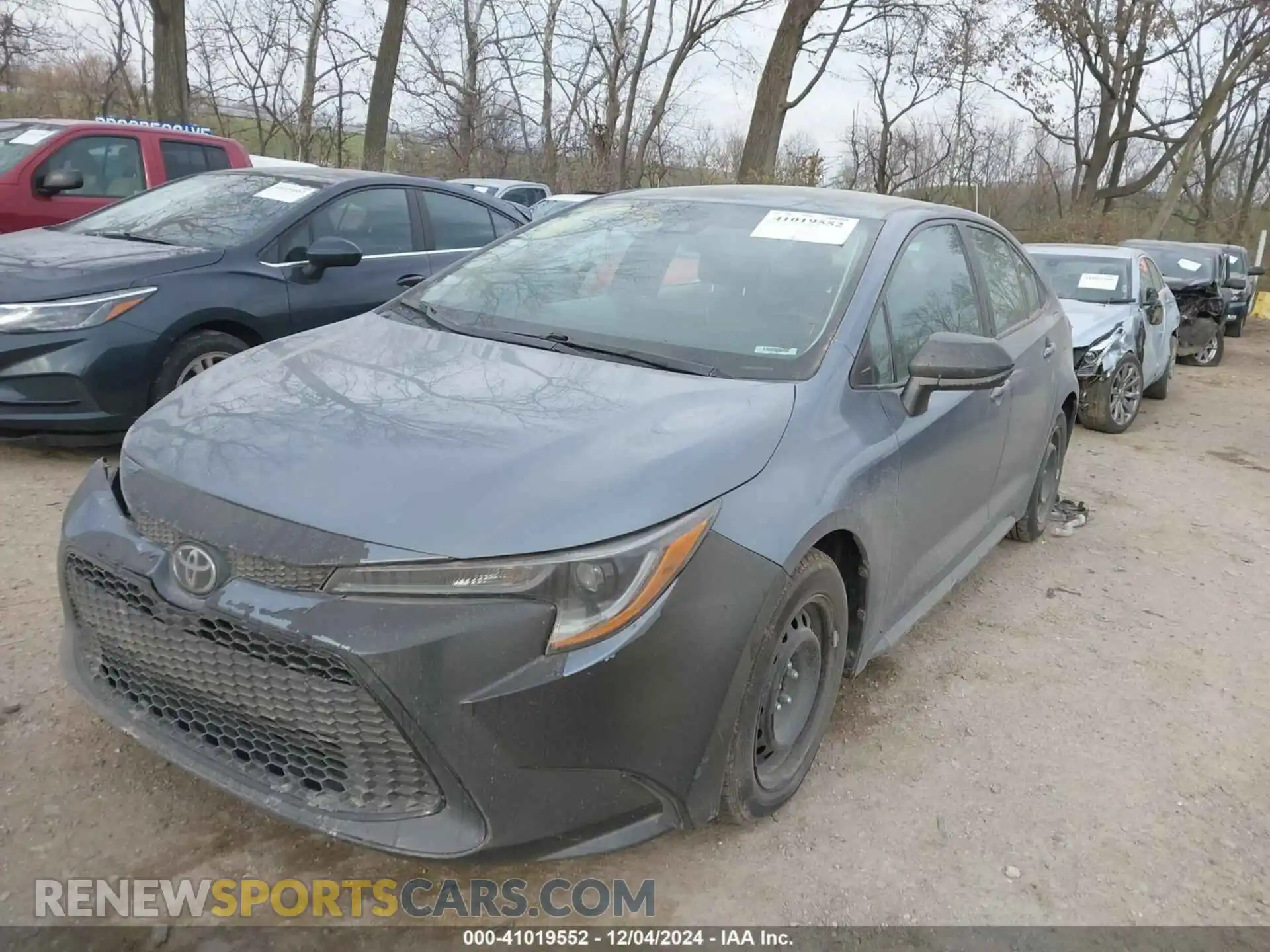 2 Photograph of a damaged car 5YFEPRAE2LP092870 TOYOTA COROLLA 2020