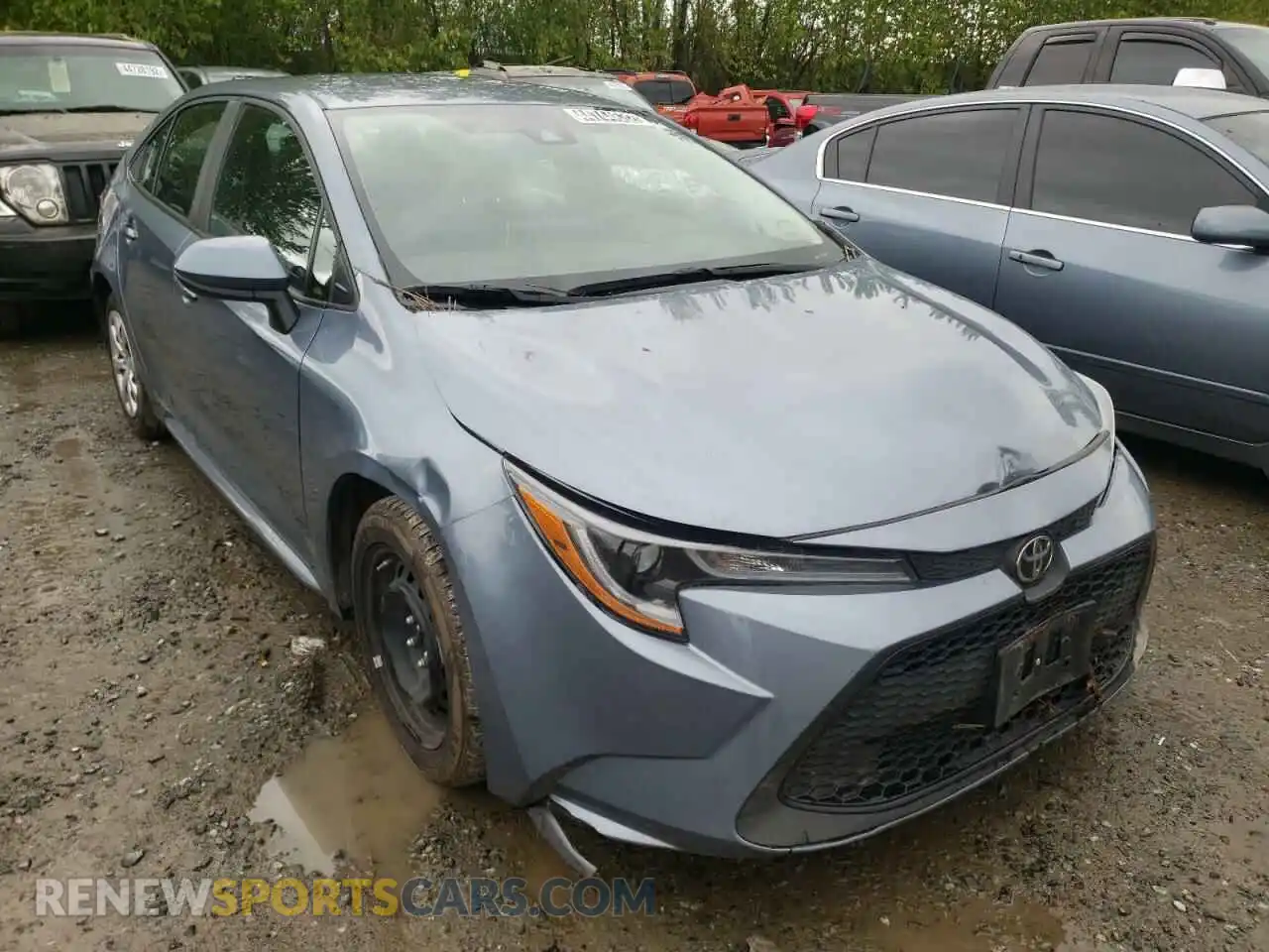 1 Photograph of a damaged car 5YFEPRAE2LP094912 TOYOTA COROLLA 2020