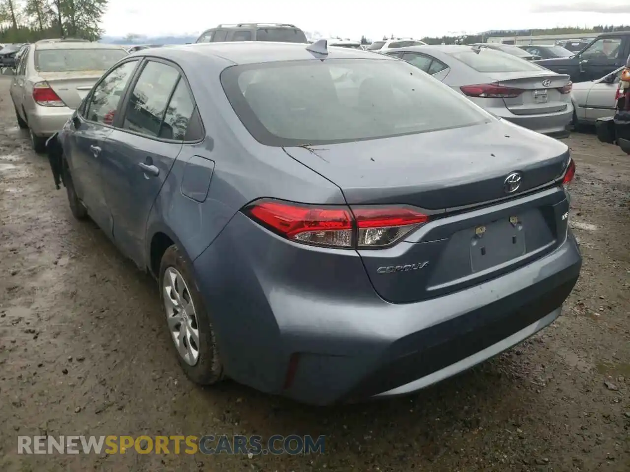 3 Photograph of a damaged car 5YFEPRAE2LP094912 TOYOTA COROLLA 2020