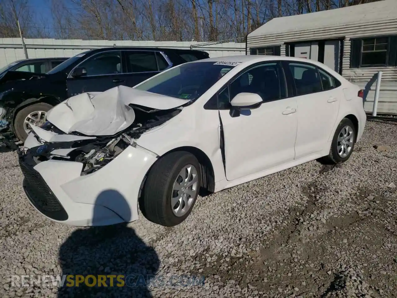 1 Photograph of a damaged car 5YFEPRAE2LP098085 TOYOTA COROLLA 2020