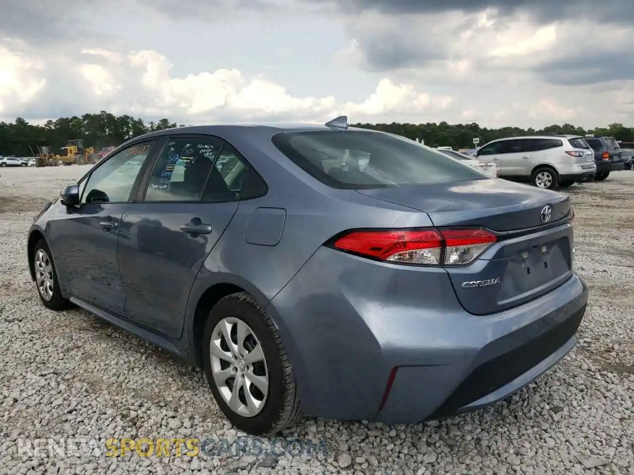 3 Photograph of a damaged car 5YFEPRAE2LP098152 TOYOTA COROLLA 2020