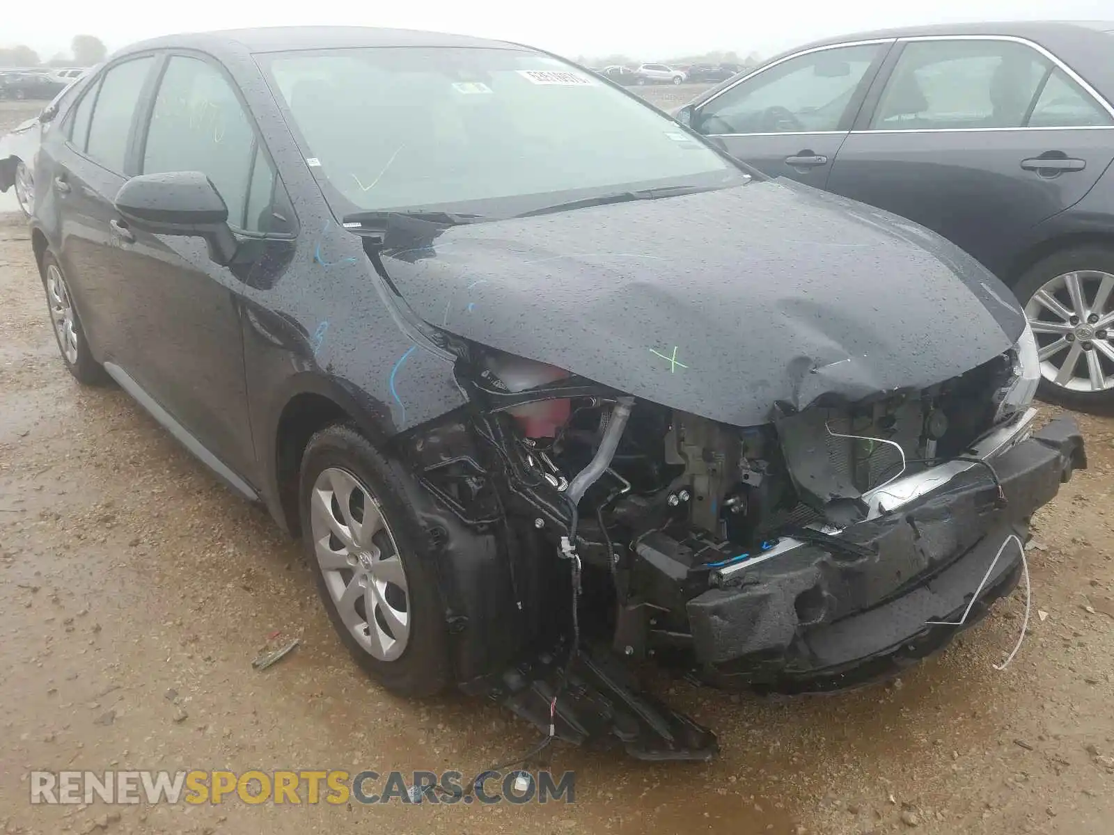1 fotografías del automóvil dañado 5YFEPRAE2LP098314 TOYOTA COROLLA 2020